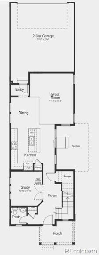 New construction Single-Family house 23742 E 33Rd Pl, Aurora, CO 80019 plan Stella - image