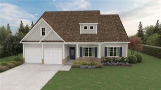 New construction Single-Family house 1471 Stephens View Drive, Loganville, GA 30052 The Ashton II- photo