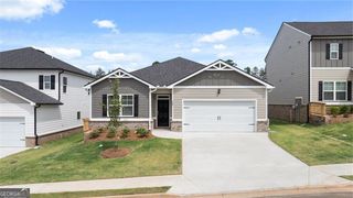 New construction Single-Family house 374 Moosehead Trl, Hoschton, GA 30548 plan Cali - image