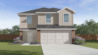 New construction Single-Family house 4218 Marjoram Lndg, Von Ormy, TX 78073 - image