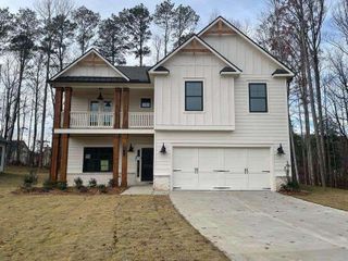 New construction Single-Family house 4744 Cooling Water Circle, Powder Springs, GA 30127 Monroe- photo