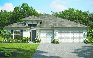New construction house 6340 High Pointe Wy, Vero Beach, FL 32967 plan Cordella Jem - image