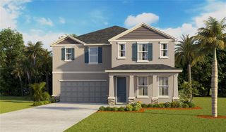 New construction house 10433 Gentle Rain Dr, Land O' Lakes, FL 34638 plan Sea Cliff - image