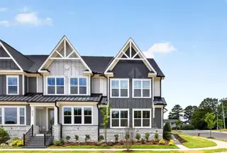 New construction Townhouse house 3135 White Rail Dr, Fuquay Varina, NC 27526 plan Pomona End Unit - image