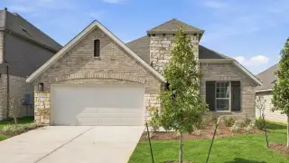 New construction Single-Family house 14204 Grassley Trl, Manor, TX 78653 plan Palm - image