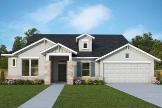 New construction Single-Family house 1310 Wilson Crk, New Braunfels, TX 78132 plan The Rymer - image