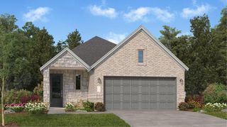 New construction Single-Family house 11693 Lazy Oak Creek Dr, Magnolia, TX 77354 plan Linfield - image