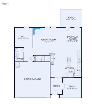 New construction  house 240 Delilah St, McDonough, GA 30252 plan Hampton - image
