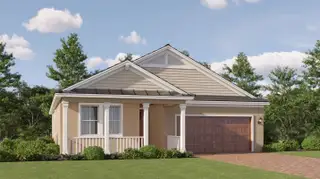 New construction Single-Family house 10300 Minnow Ray Dr, Land O' Lakes, FL 34638 plan Sunburst II - image