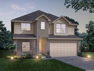 New construction house 8502 Smithers Ave, San Antonio, TX 78252 plan The Lazio - image