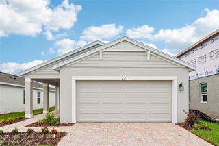 New construction house 231 Hugo Dr, Haines City, FL 33844 plan Flagler - image