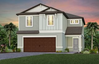 New construction Single-Family house 6734 Michael Favor Way, Wesley Chapel, FL 33545 Talon- photo