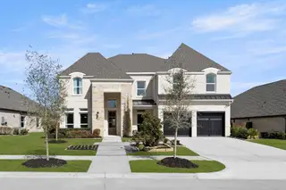 New construction Single-Family house 613 Majestic Oak Ln, Waxahachie, TX 75165 plan Hillcrest 50 F (w/Game) - image