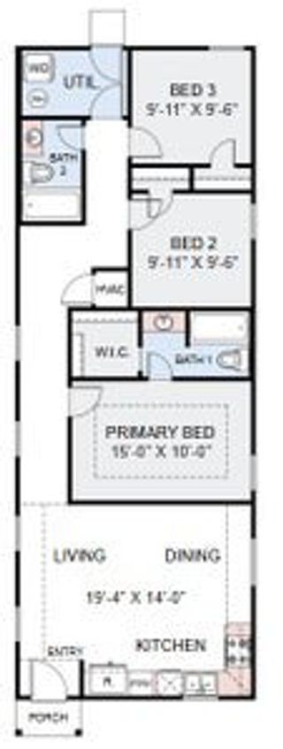 New construction  house 115 Rd 51030, Cleveland, TX 77327 plan Grove - image