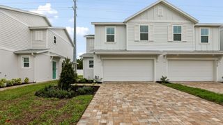 New construction Townhouse house 6522 Horseshoe Ln Wy, St. Cloud, FL 34773 plan Coronado - End - image