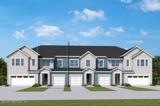 New construction Townhouse house 677 Windchime St, Yulee, FL 32097 plan The Burney - image