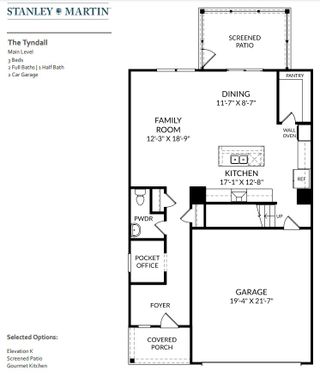 New construction Single-Family house 2016 Quiet Ibis Road, Hanahan, SC 29410 The Tyndall- photo