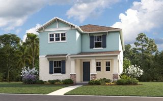 New construction Single-Family house 5221 Waypointe Blvd, Apopka, FL 32712 plan Davis - image