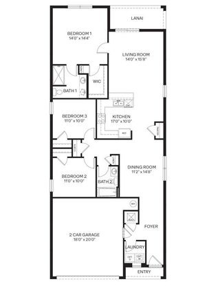 New construction  house 4936 Kaia Ave, Winter Haven, FL 33884 plan ALLEX 2 - image