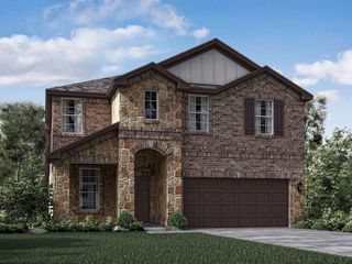 New construction house 17841 Stone Terrace Ln, Montgomery, TX 77316 plan The Texoma (3L08) - image