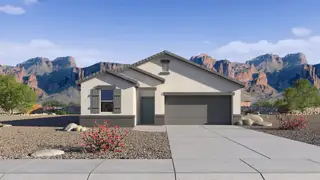 New construction house 8396 W Gehrig Wy, Florence, AZ 85132 plan Caden - image