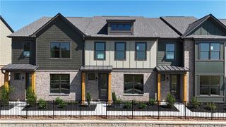 New construction Townhouse house 279 Barracks Wy, Unit 880, Hoschton, GA 30548 plan Ivey - image