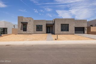 New construction Single-Family house 34159 N Borgata Trail, Queen Creek, AZ 85144 Plan 7522 Exterior B- photo