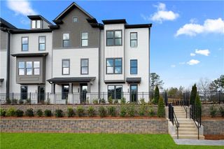 New construction Townhouse house 1859 Marisol Cir, Kennesaw, GA 30144 plan Seaton - image