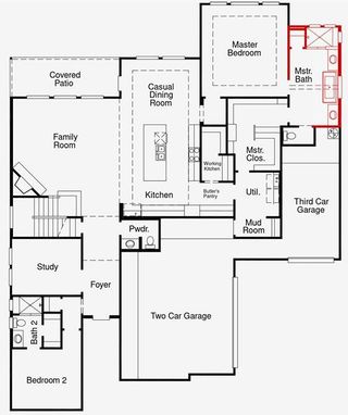 New construction  house 121 Clancy Dr, Liberty Hill, TX 78642 plan Hallsburg - image