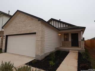 New construction Single-Family house 6742 Red Buffalo Trl, San Antonio, TX 78253 plan Azalea - 30' Smart Series - image