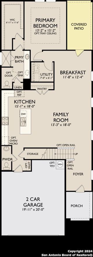 New construction Single-Family house 7643 Birch Hollow, San Antonio, TX 78252 McKinney Homeplan- photo