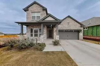 New construction Single-Family house 1304 Snowdrop Dr, Georgetown, TX 78628 plan Balcones II - image