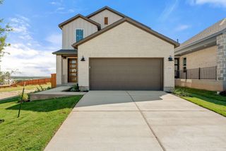 New construction Single-Family house 220 High Valley Dr, Liberty Hill, TX 78642 plan Veranda - image