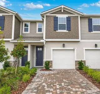 New construction Townhouse house 9179 Aurelia Ave, Parrish, FL 34219 plan Lakewood - image