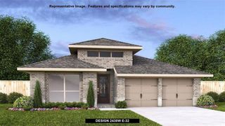 New construction Single-Family house 232 West Netleaf Court, Montgomery, TX 77316 Design 2438W- photo