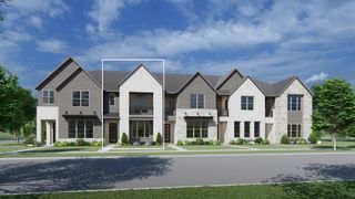 New construction Townhouse house 2516 Brunswick Wy, Allen, TX 75013 plan Jaxon - image