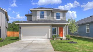 New construction Single-Family house 426 Gallaher Bnd, Maxwell, TX 78656 plan The Hannah - image