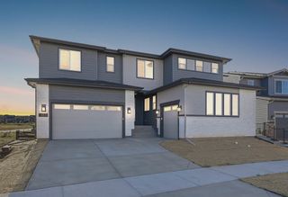 New construction Single-Family house 6424 Still Pine Cir, Castle Pines, CO 80108 plan 5099 The Walton Elevation B - Modern Prairie - image