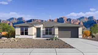 New construction house 17819 W Brown St, Waddell, AZ 85355 plan Pearl - image