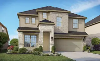 New construction Single-Family house 13704 Scarlett Song Dr, Elgin, TX 78621 plan Capri - image