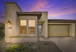 New construction Duplex house 4125 Desert Moon Dr, Wickenburg, AZ 85390 plan Valletta Elevation B - image