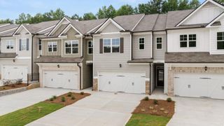 New construction Townhouse house 6665 Parsons St, Flowery Branch, GA 30542 plan Salisbury - image