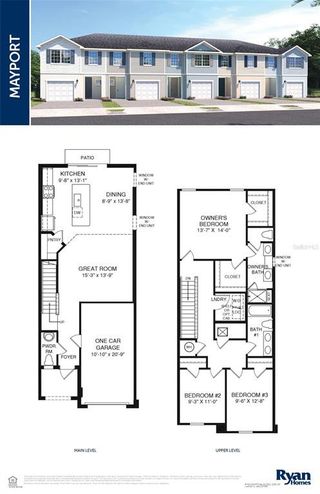 New construction house 1858 Kendall Pointe Pl, Melbourne, FL 32935 plan Mayport - image