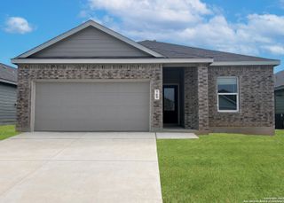 New construction Single-Family house 4927 Legacy Trail, Von Ormy, TX 78073 Huxley- photo