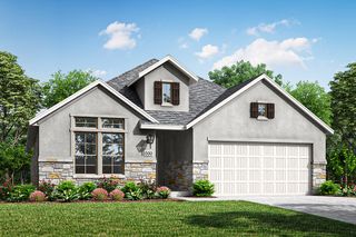 New construction Single-Family house 16205 Smithers Rd, Manor, TX 78653 plan Meridian - image