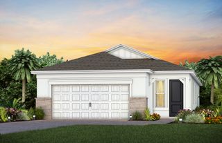 New construction  house 6460 Shimmering Shores La, St. Cloud, FL 34771 plan Hallmark - image