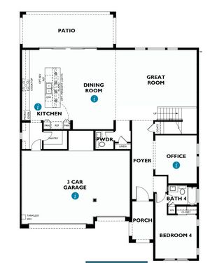 New construction Single-Family house 27585 N 73Rd Dr, Peoria, AZ 85383 Plan 5016 Exterior G- photo