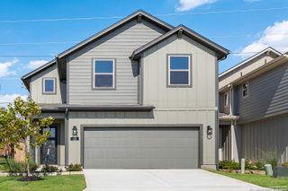 New construction Single-Family house 100 Tribus, Leon Valley, TX 78238 plan 1592 - image