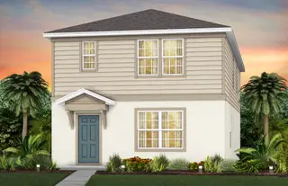 New construction Single-Family house 2185 Southbury Dr, Kissimmee, FL 34744 plan Haddock - image