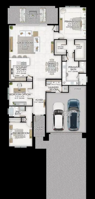 New construction house 13091 Florida Crane Dr, Palm Beach Gardens, FL 33412 plan Dorado - image